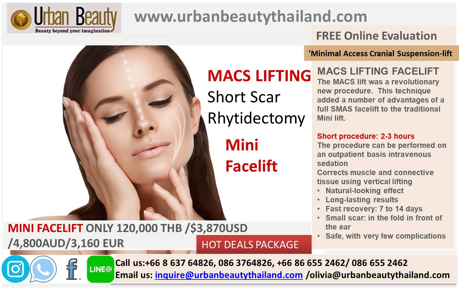 Mini Facelift Bangkok Thailand 