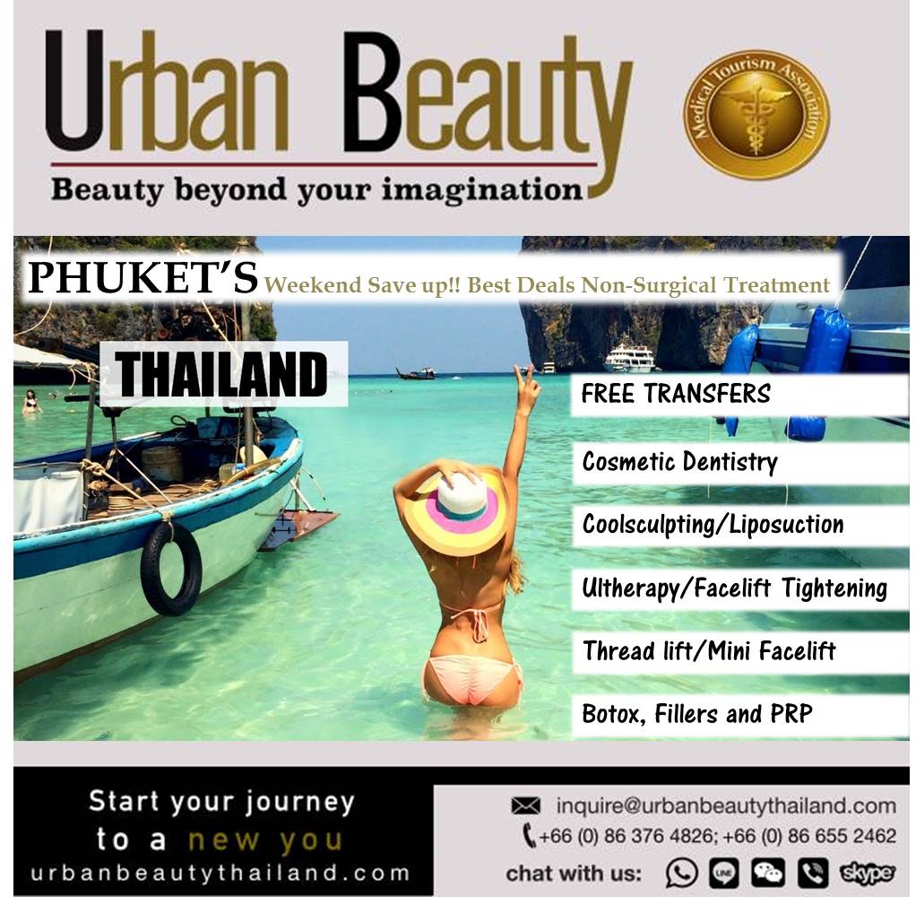 phuket ulthera skin tightening facelift thailand