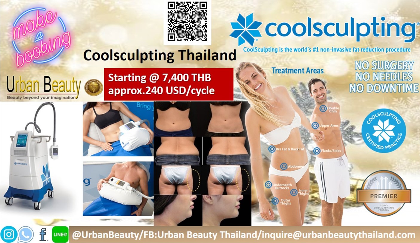 CoolSculpting Zeltiq LOWEST Price Bangkok, Thailand for Sexier You